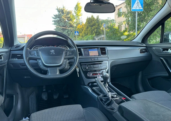 Peugeot 508 cena 29900 przebieg: 215250, rok produkcji 2013 z Płock małe 596